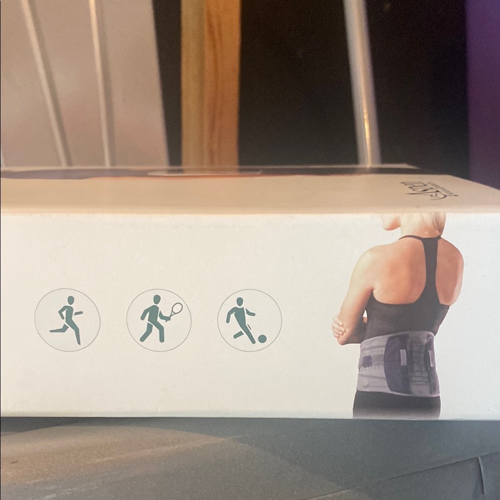 Aspen Elite Active Pain Relief Back Brace - Navy Blue size XLarge - Picture 5 of 5
